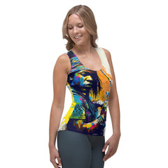 Pounding The Skins Hard Sublimation Cut & Sew Tank Top - Beyond T-shirts
