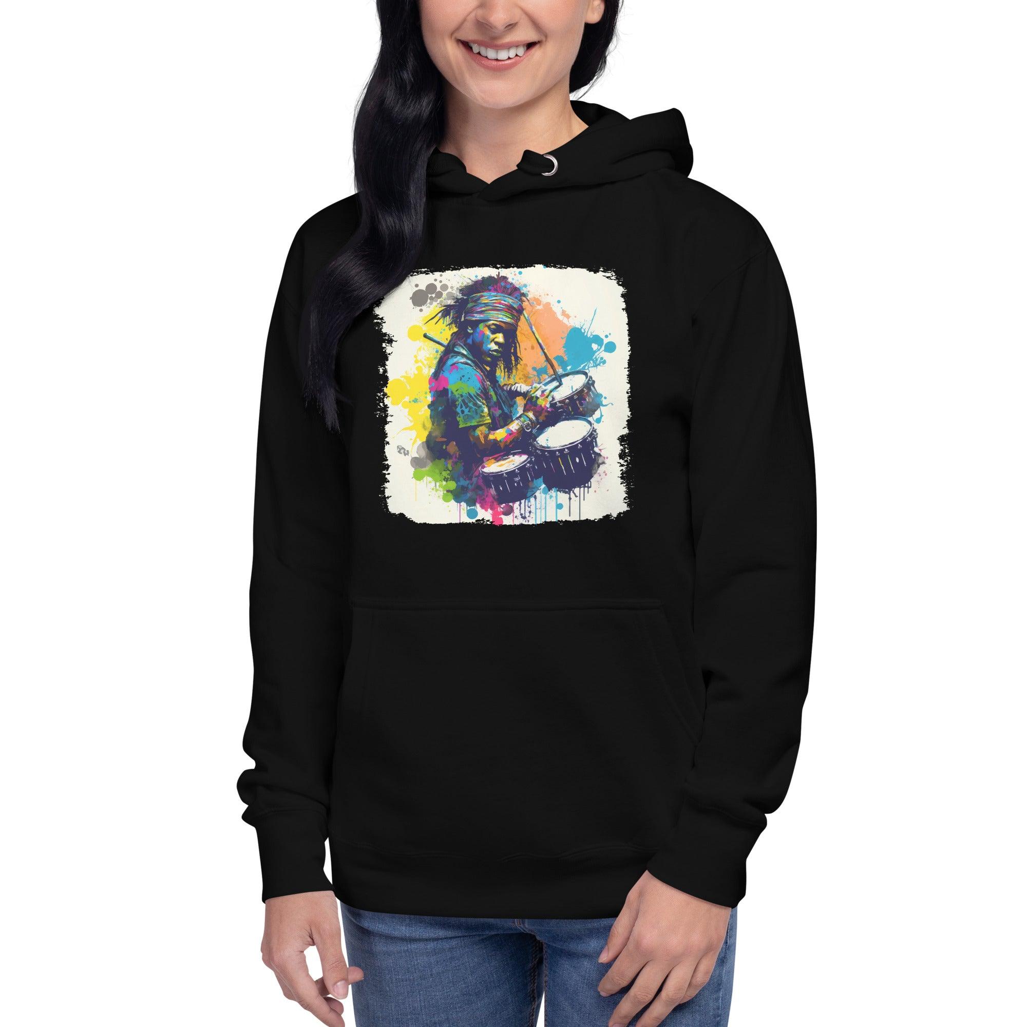 Pounding The Skins Hard Unisex Hoodie - Beyond T-shirts