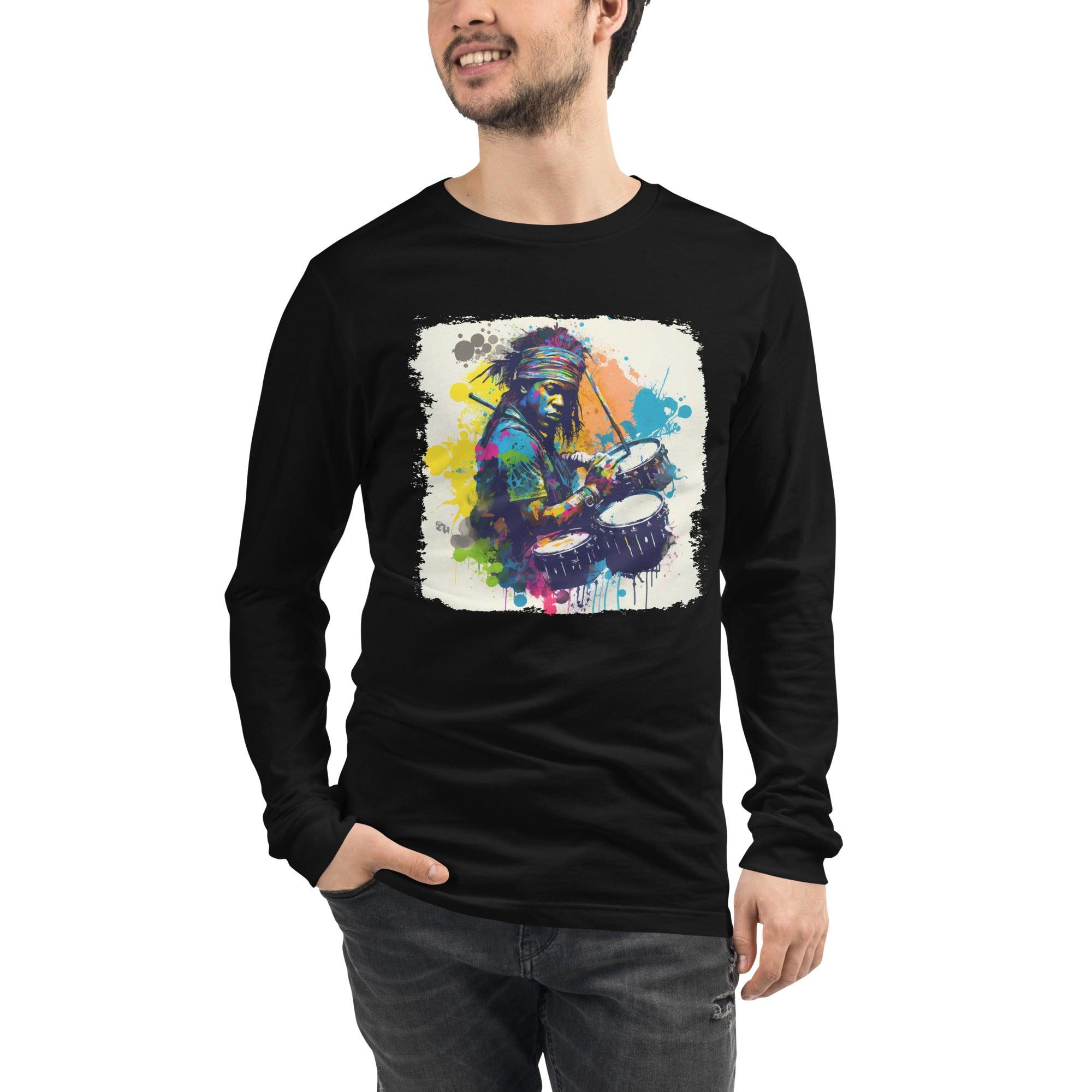 Pounding The Skins Hard Unisex Long Sleeve Tee - Beyond T-shirts