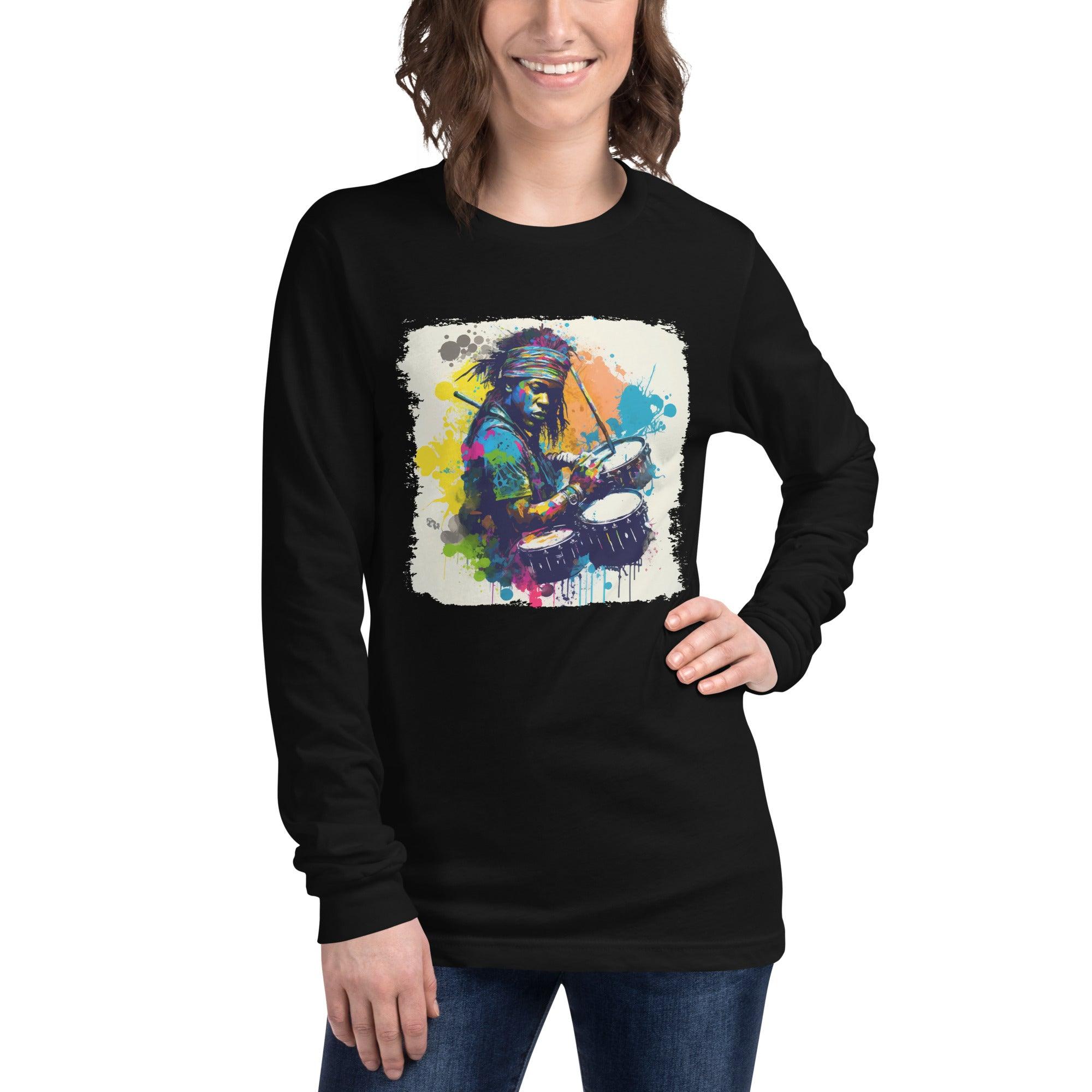 Pounding The Skins Hard Unisex Long Sleeve Tee - Beyond T-shirts