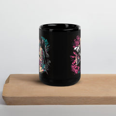 Punch Fear in the Face Mug in Black