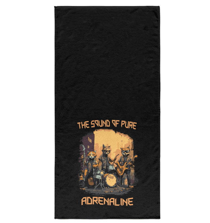 Pure Adrenaline Bath Towel - Beyond T-shirts