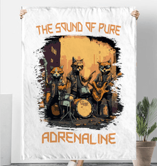 Pure Adrenaline Sherpa Blanket - Beyond T-shirts