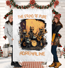 Pure Adrenaline Sherpa Blanket - Beyond T-shirts