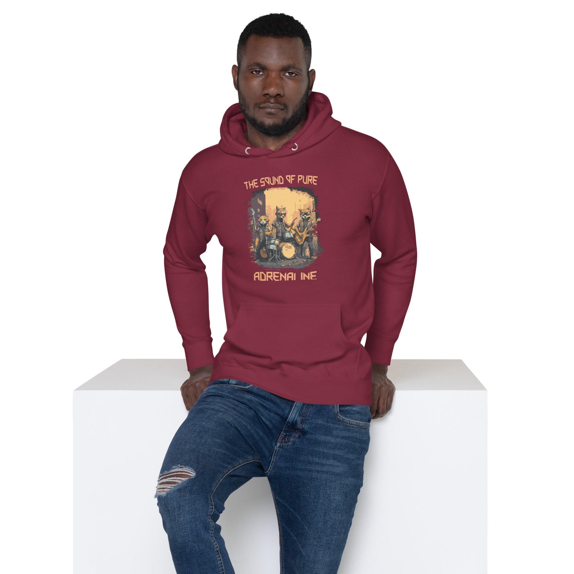 Pure Adrenaline Unisex Hoodie - Beyond T-shirts