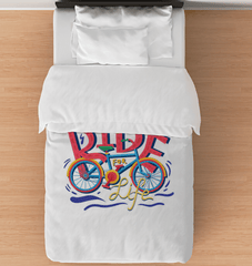 Ride For Life Duvet Cover - Beyond T-shirts