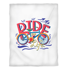 Ride For Life Duvet Cover - Beyond T-shirts