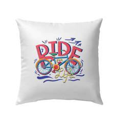 Ride For Life Outdoor Pillow - Beyond T-shirts