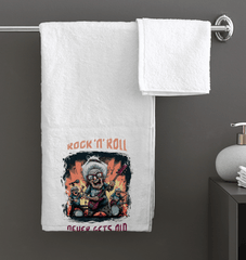 Rock n Roll Bath Towel - Beyond T-shirts