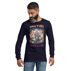 Rock N roll Unisex Long Sleeve Tee - Beyond T-shirts