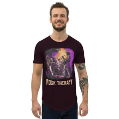 Rock Therapy Men's Curved Hem T-Shirt - Beyond T-shirts