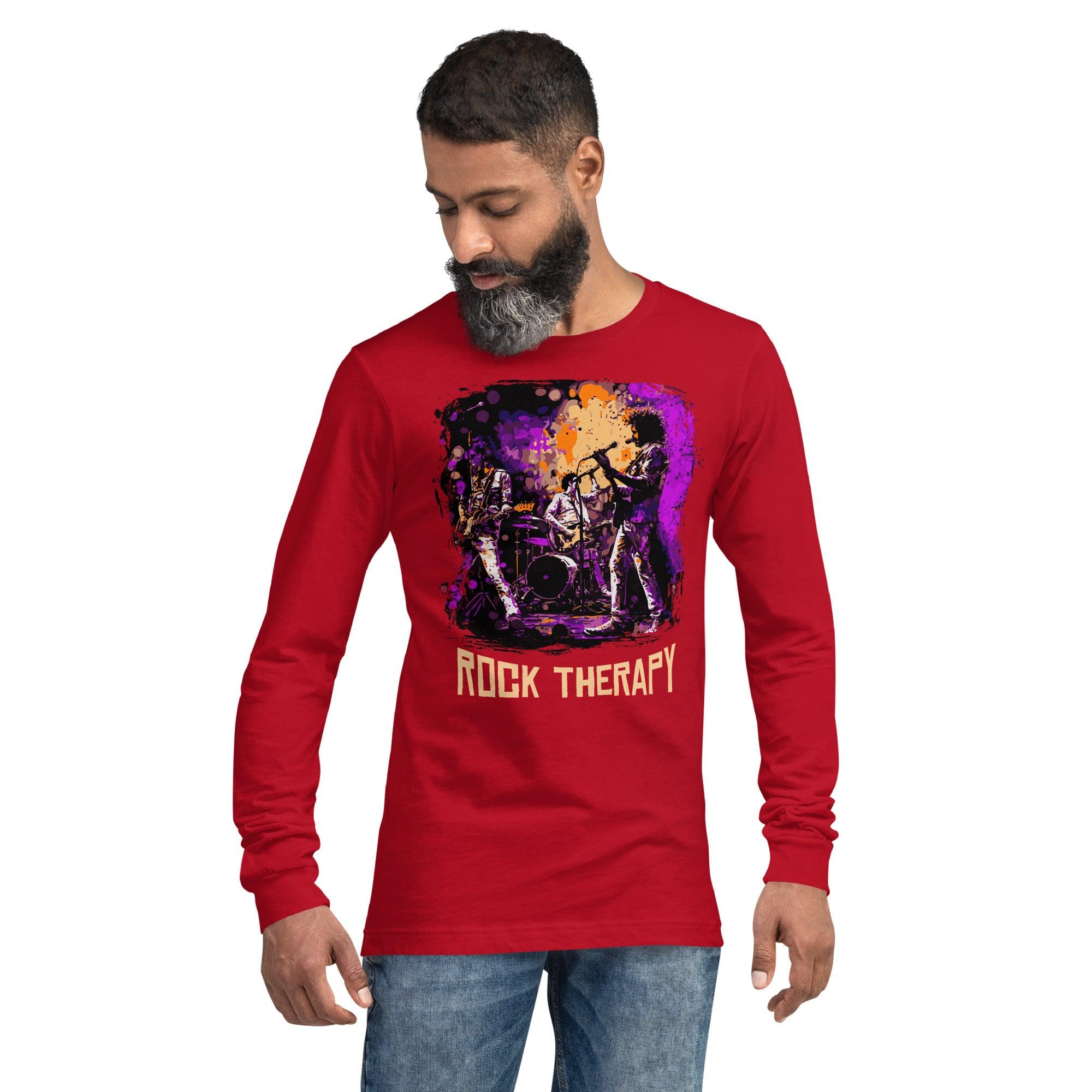 Rock Therapy Unisex Long Sleeve Tee - Beyond T-shirts