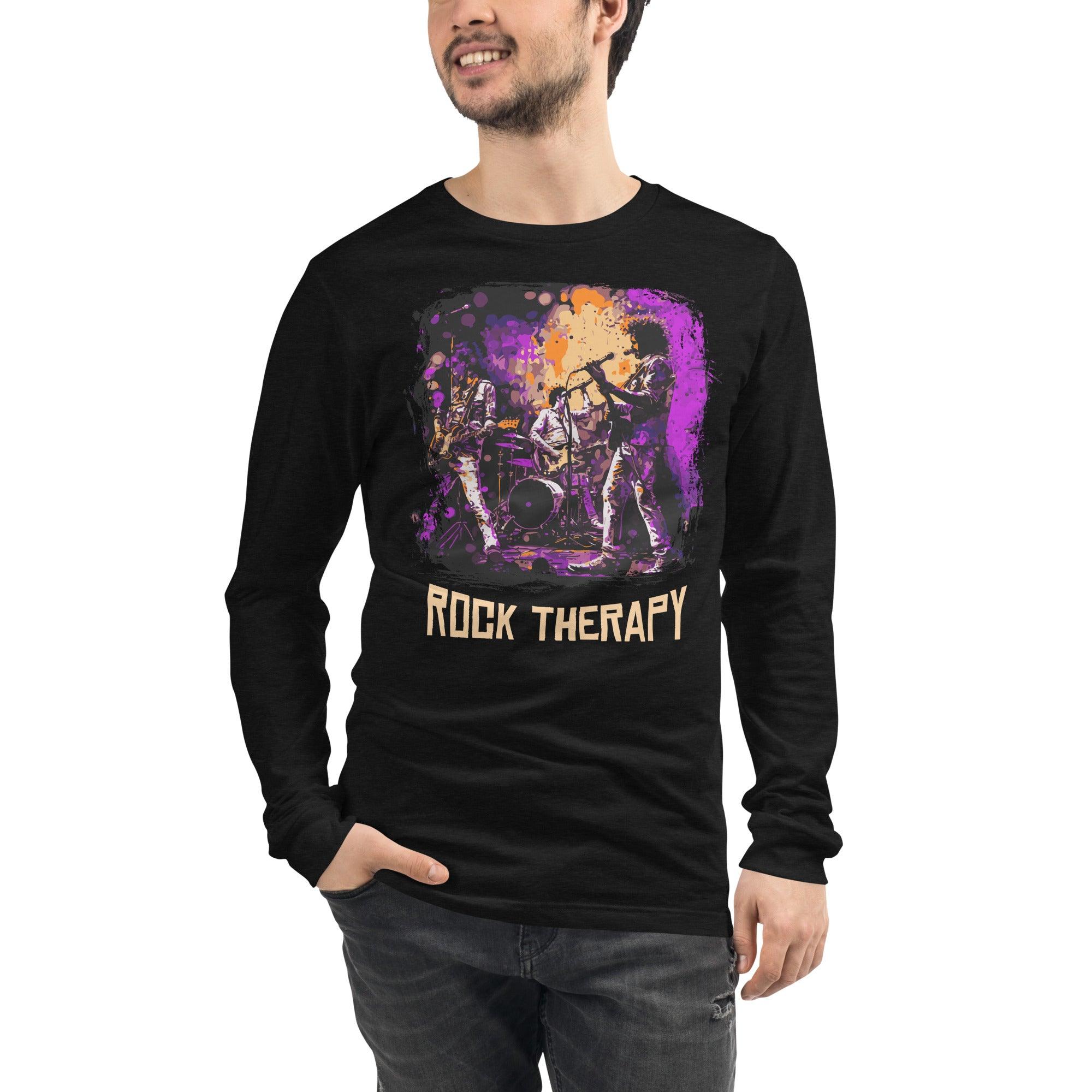 Rock Therapy Unisex Long Sleeve Tee - Beyond T-shirts