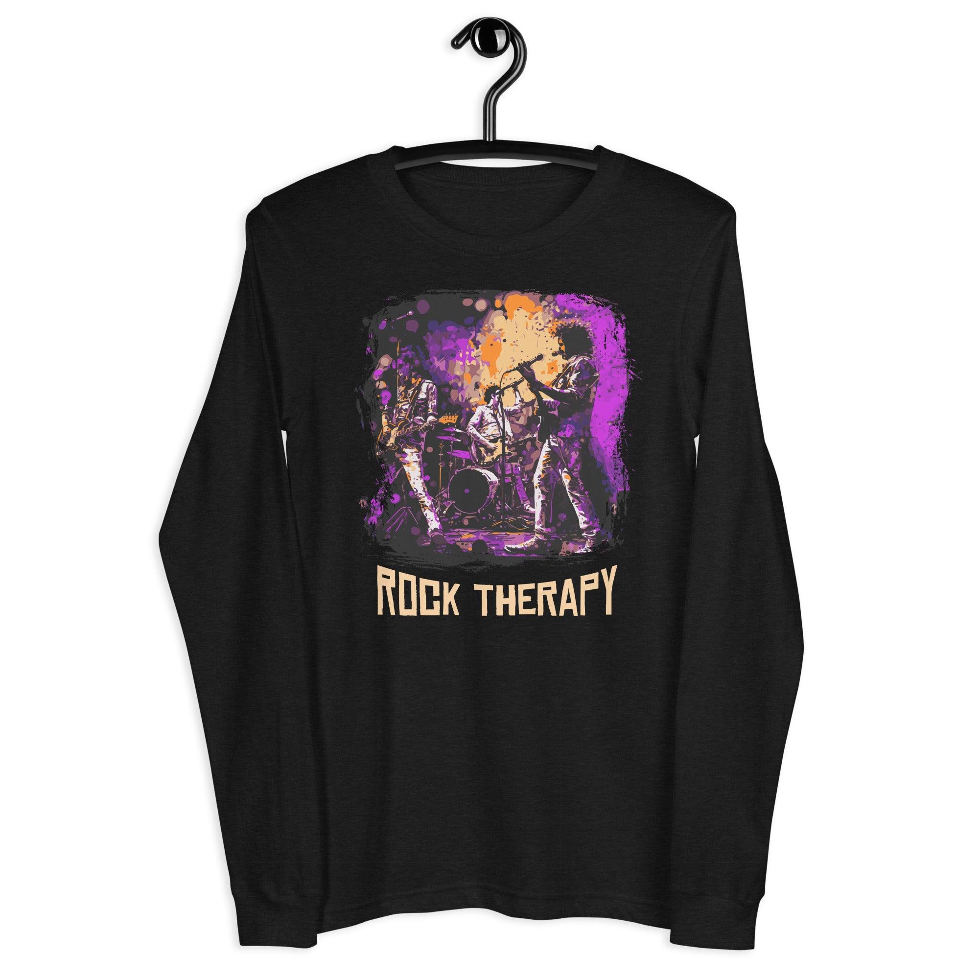 Rock Therapy Unisex Long Sleeve Tee - Beyond T-shirts