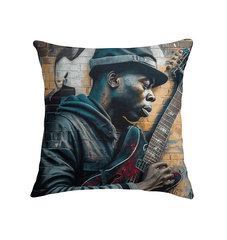 Rocking Out, Feeling Alive Indoor Pillow - Beyond T-shirts