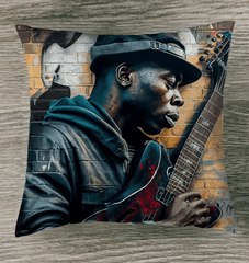 Rocking Out, Feeling Alive Indoor Pillow - Beyond T-shirts