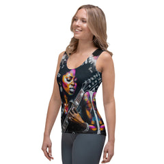 Rocking Out, Feminine Style Sublimation Cut & Sew Tank Top - Beyond T-shirts