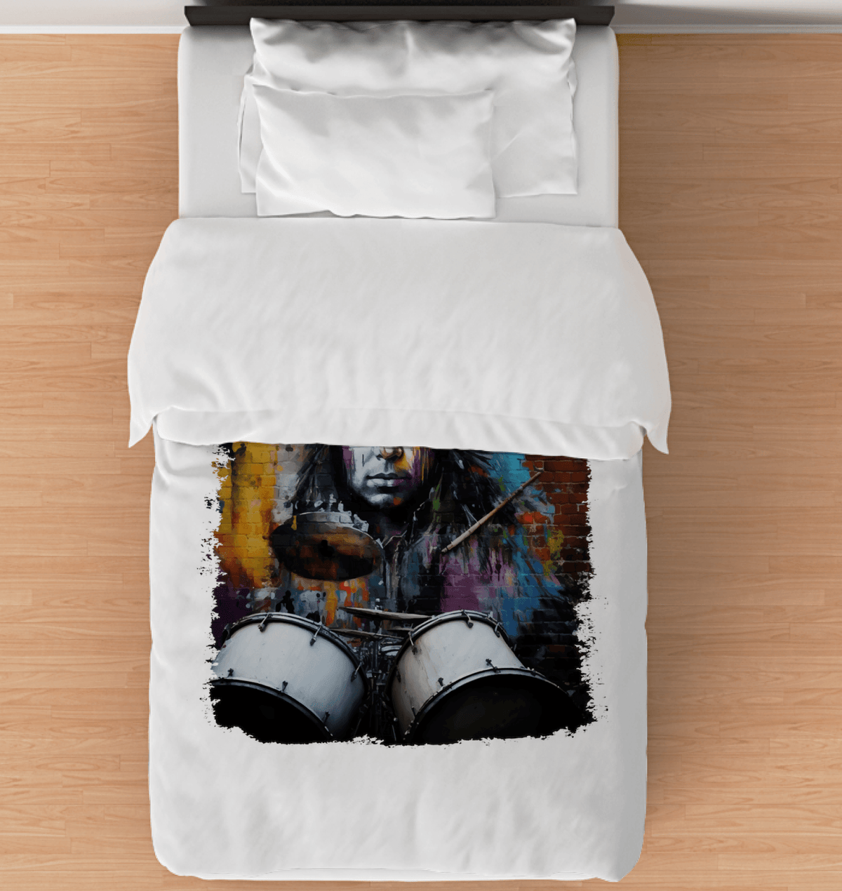 Rocking The Kit Out Comforter - Twin - Beyond T-shirts