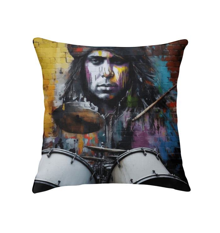 Rocking The Kit Out Indoor Pillow - Beyond T-shirts