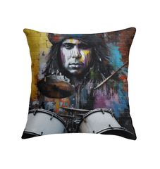 Rocking The Kit Out Indoor Pillow - Beyond T-shirts