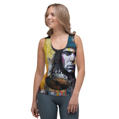 Rocking The Kit Out Sublimation Cut & Sew Tank Top - Beyond T-shirts