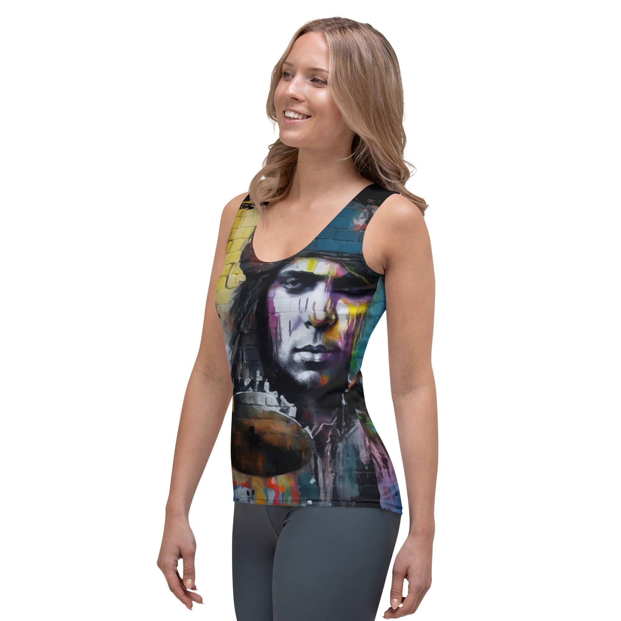 Rocking The Kit Out Sublimation Cut & Sew Tank Top - Beyond T-shirts