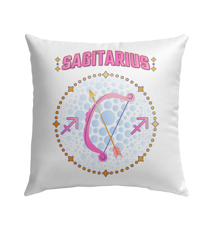 Sagitarius Outdoor Pillow | Zodiac Series 1 - Beyond T-shirts