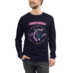 Sagitarius Unisex Long Sleeve Tee | Zodiac Series 1 - Beyond T-shirts