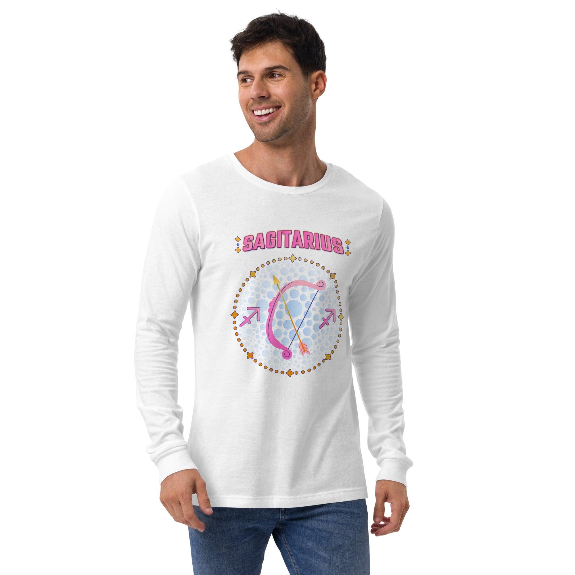 Sagitarius Unisex Long Sleeve Tee | Zodiac Series 1 - Beyond T-shirts