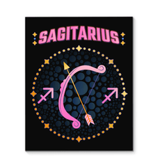 Sagitarius Wrapped Canvas | Zodiac series 1 - Beyond T-shirts