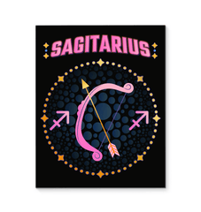 Sagitarius Wrapped Canvas | Zodiac series 1 - Beyond T-shirts