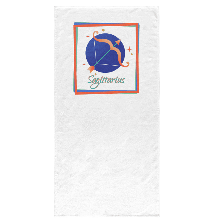 Sagittarius Bath Towel | Zodiac Series 3 - Beyond T-shirts