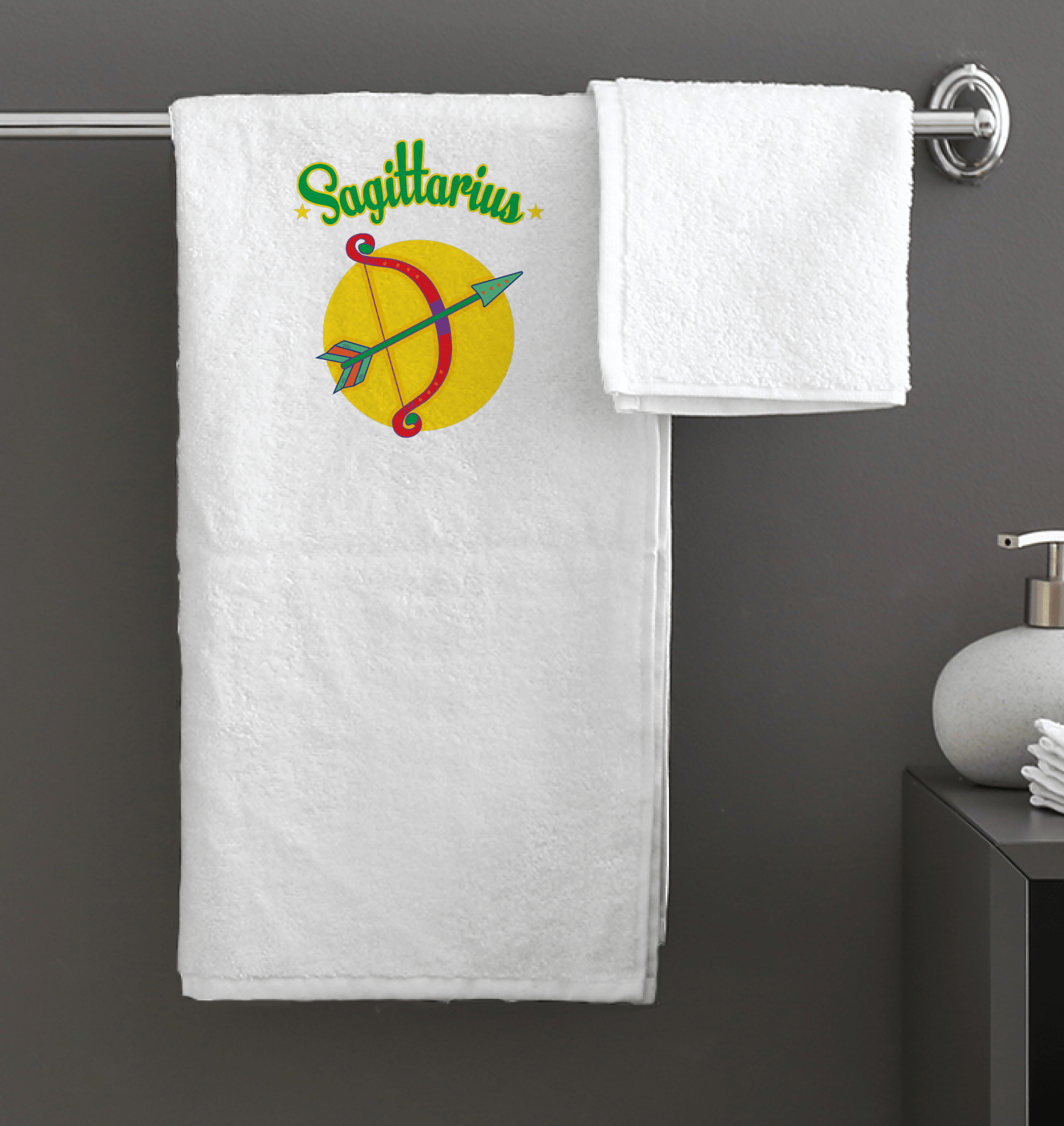 Sagittarius Bath Towel | Zodiac Series 5 - Beyond T-shirts