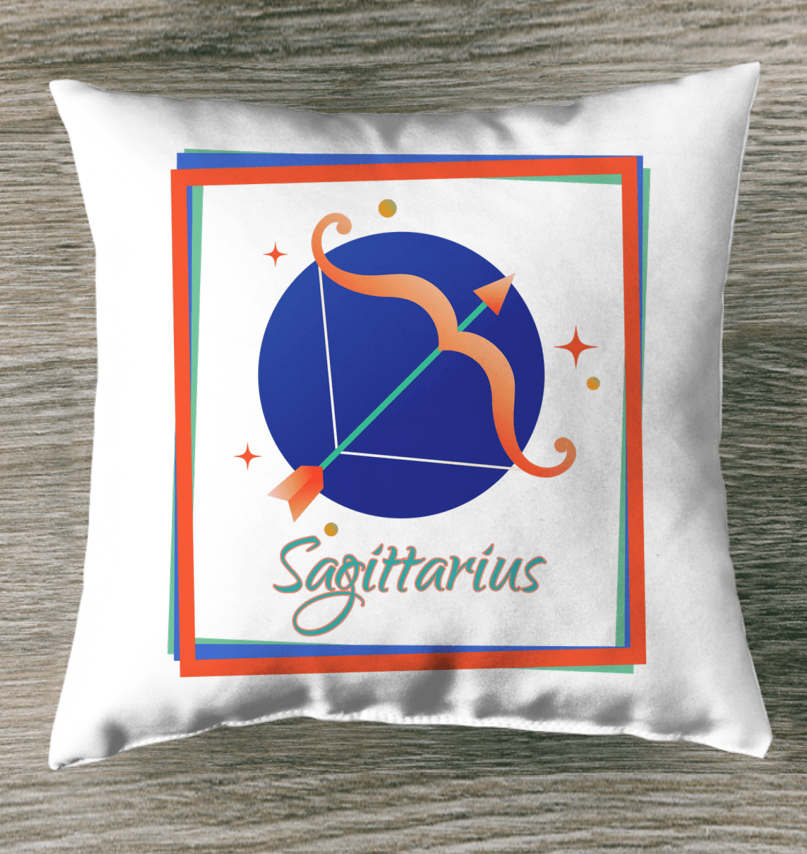 Sagittarius Indoor Pillow | Zodiac Series 3 - Beyond T-shirts