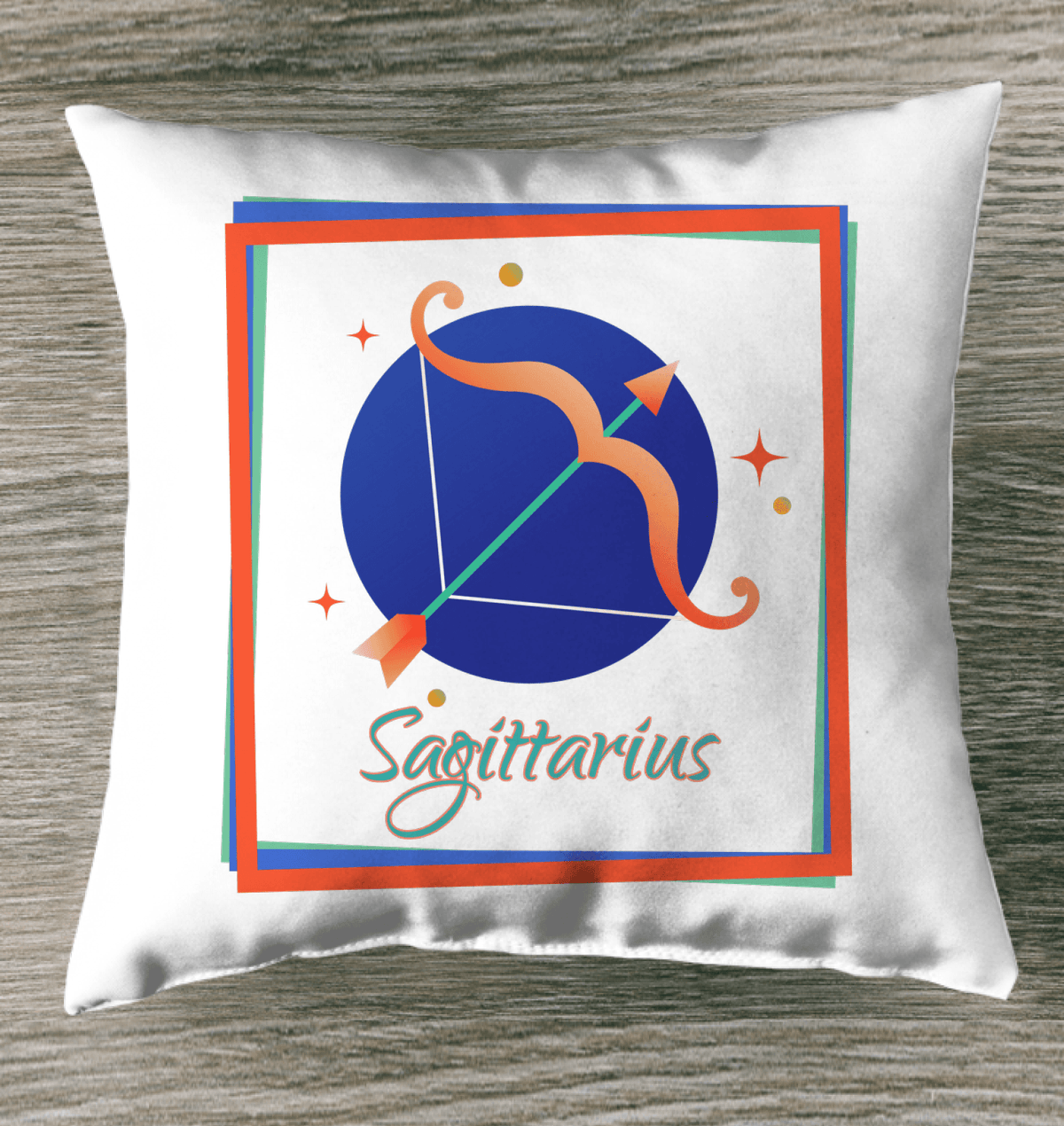 Sagittarius Indoor Pillow | Zodiac Series 3 - Beyond T-shirts