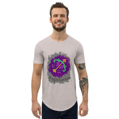 Sagittarius Men's Curved Hem T-Shirt | Zodiac Series 11 - Beyond T-shirts