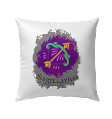 Sagittarius Outdoor Pillow | Zodiac Series 11 - Beyond T-shirts