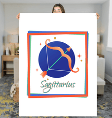 Sagittarius Sherpa Blanket | Zodiac Series 3 - Beyond T-shirts