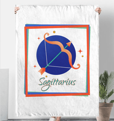 Sagittarius Sherpa Blanket | Zodiac Series 3 - Beyond T-shirts