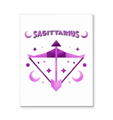 Sagittarius Wrapped Canvas 8x10 | Zodiac Series 2 - Beyond T-shirts
