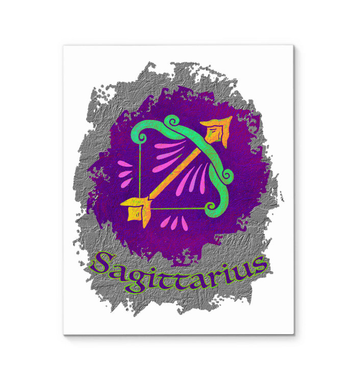 Sagittarius Wrapped Canvas | Zodiac series 11 - Beyond T-shirts