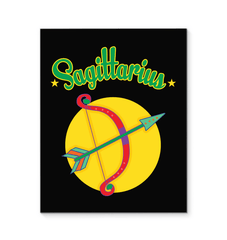 Sagittarius Wrapped Canvas | Zodiac series 5 - Beyond T-shirts