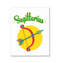 Sagittarius Wrapped Canvas | Zodiac series 5 - Beyond T-shirts