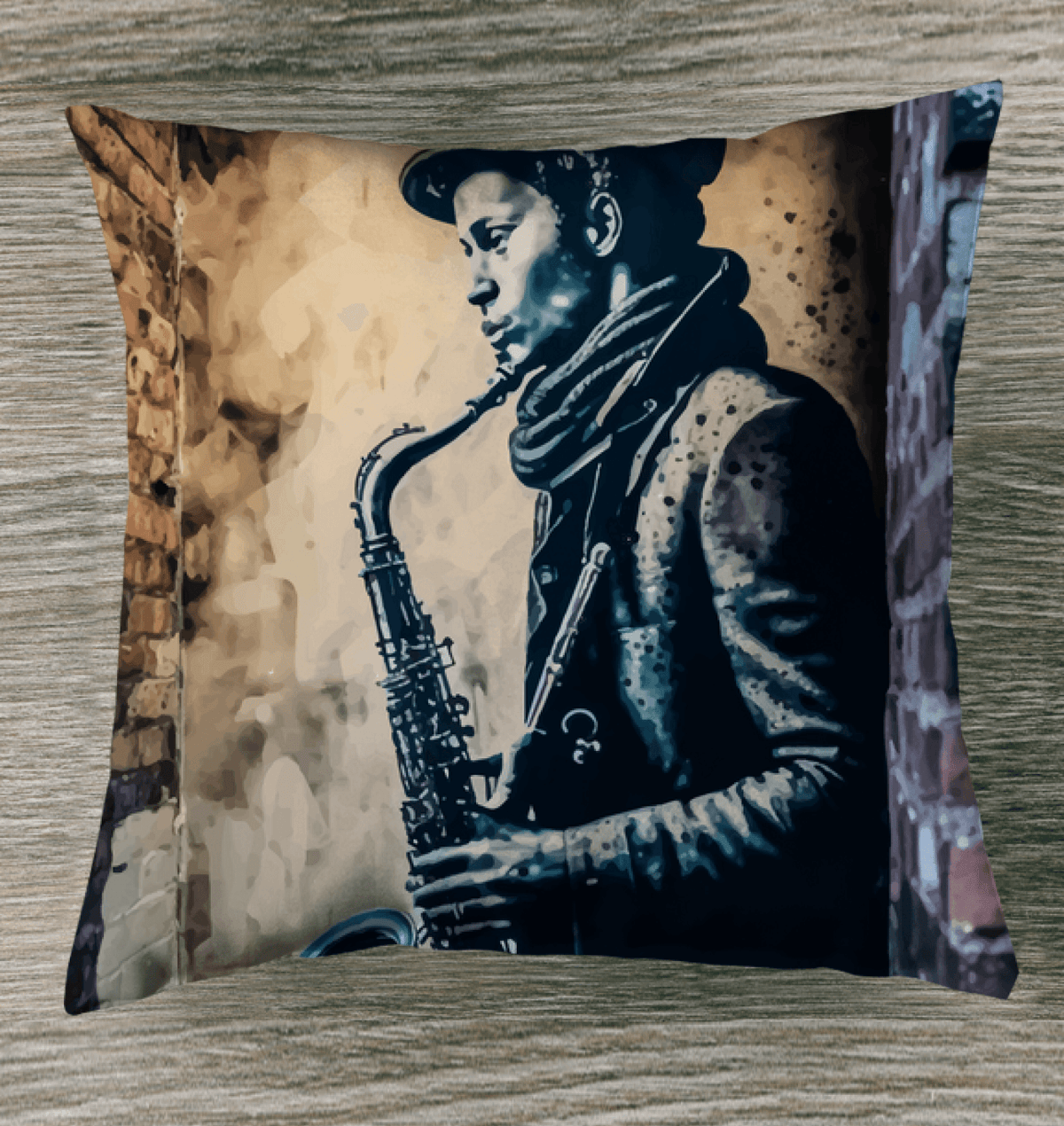 Sax It Up Indoor Pillow - Beyond T-shirts