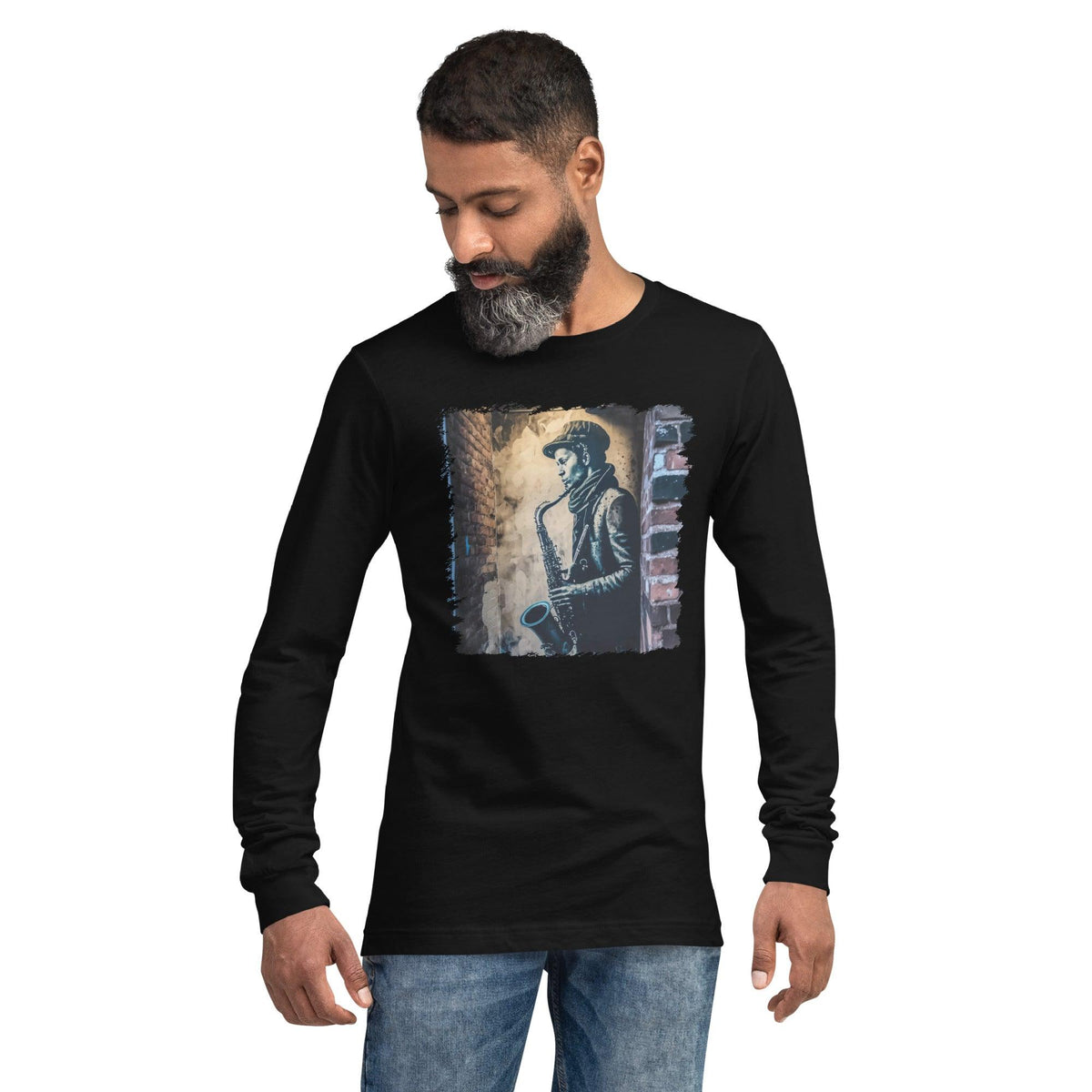 Sax It Up Unisex Long Sleeve Tee - Beyond T-shirts