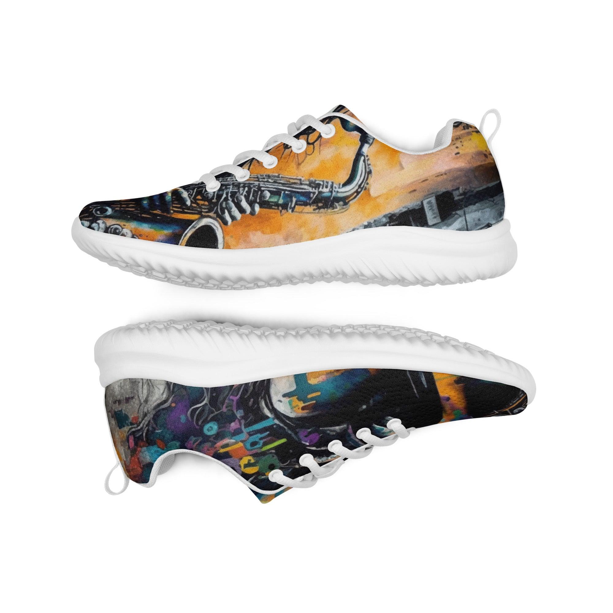 Saxophone Inspires Her Art Women’s Athletic Shoes - Beyond T-shirts