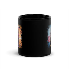 Saxophone Is Her Voice Black Glossy Mug - Beyond T-shirts