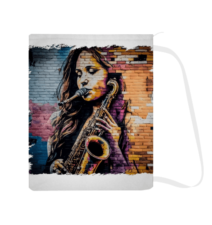 Saxophone Is Her Voice Laundry Bag - Beyond T-shirts