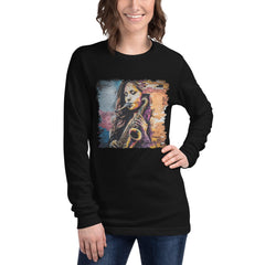 Saxophone Is Her Voice Unisex Long Sleeve Tee - Beyond T-shirts