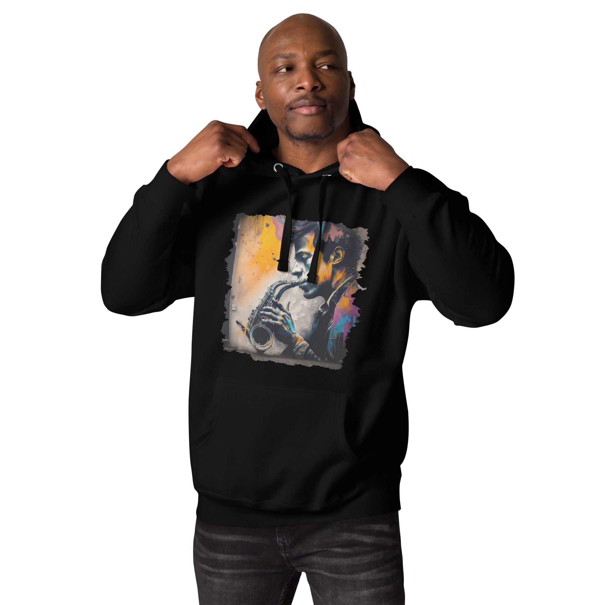 Saxophone Sorcery Unisex Hoodie - Beyond T-shirts